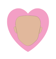heart-shaped face