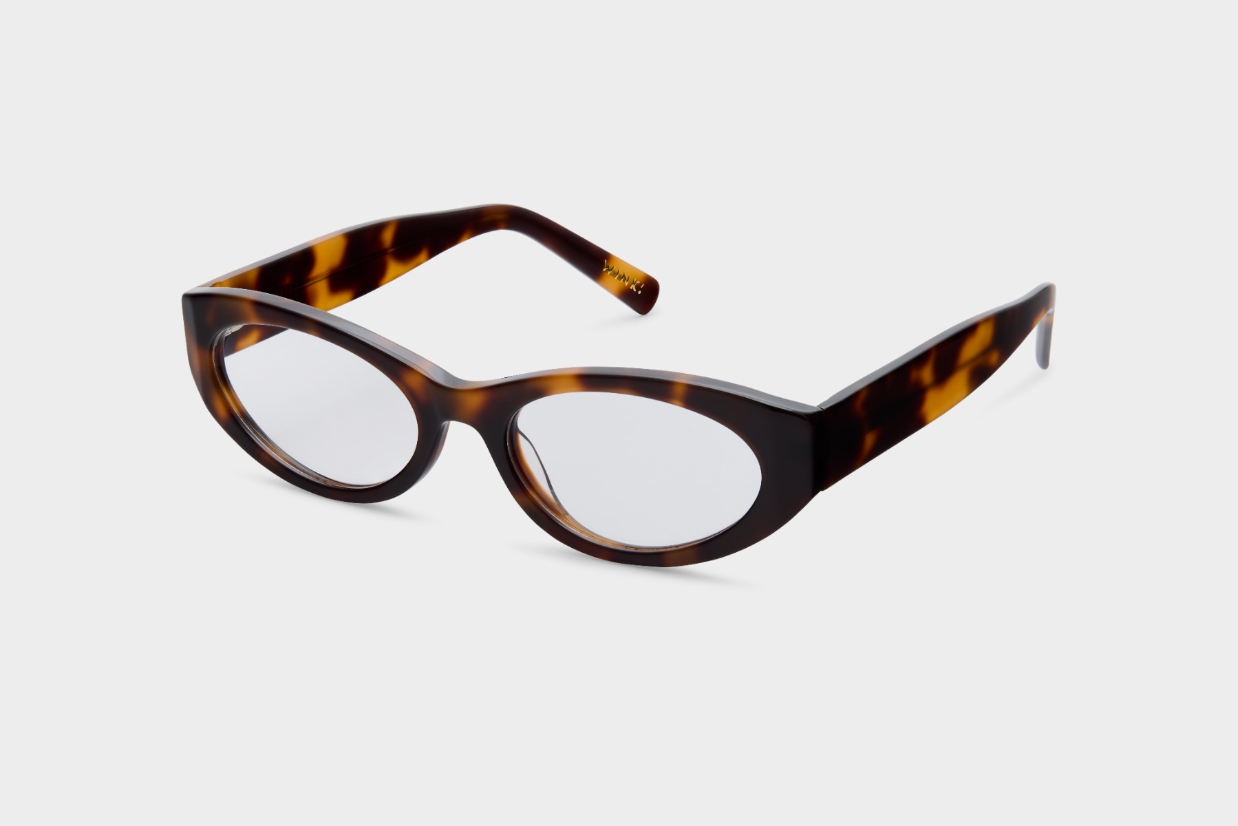 Sparks — cat eye, espresso confetti